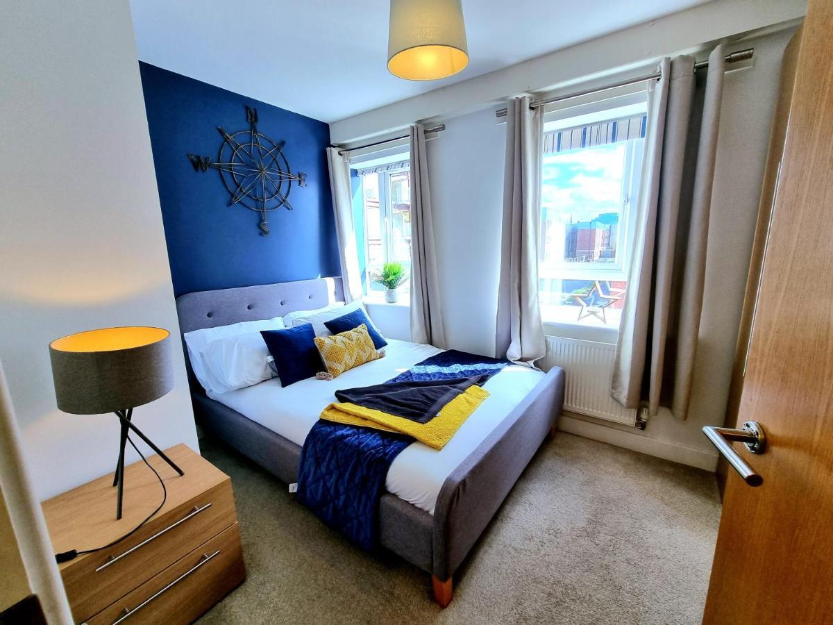 Luxury 2-Bedroom Service Apartment With Balcony Manchester Exterior photo